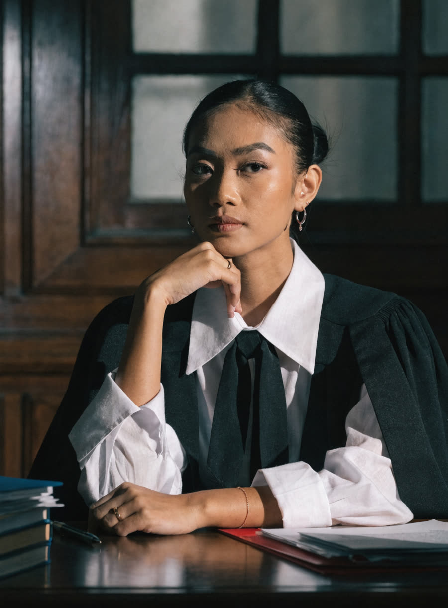 Portrait of Nurul Aisyah Rahman, Senior Associate at CK Tan Law Corporation (representative photograph)